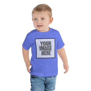 UPLOAD YOUR OWN IMAGE - PERSONALIZED Toddler Short Sleeve Tee