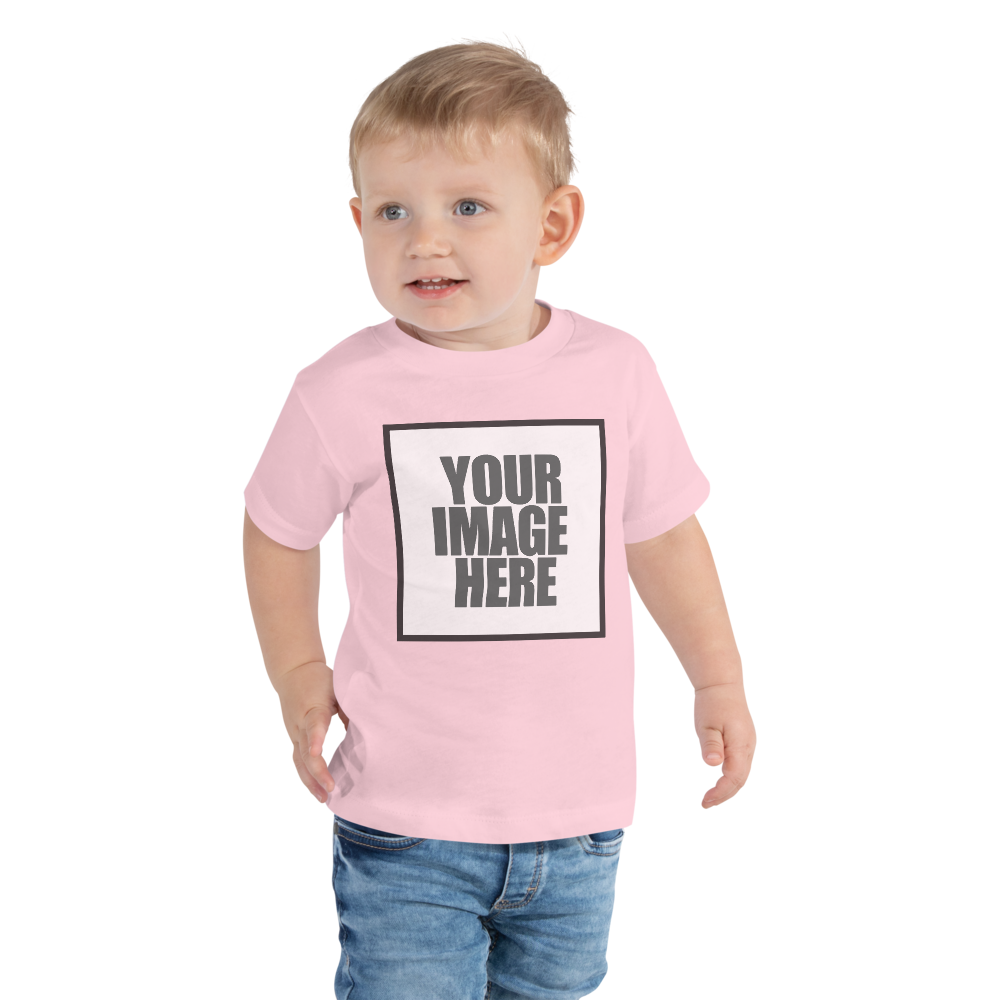 UPLOAD YOUR OWN IMAGE - PERSONALIZED Toddler Short Sleeve Tee
